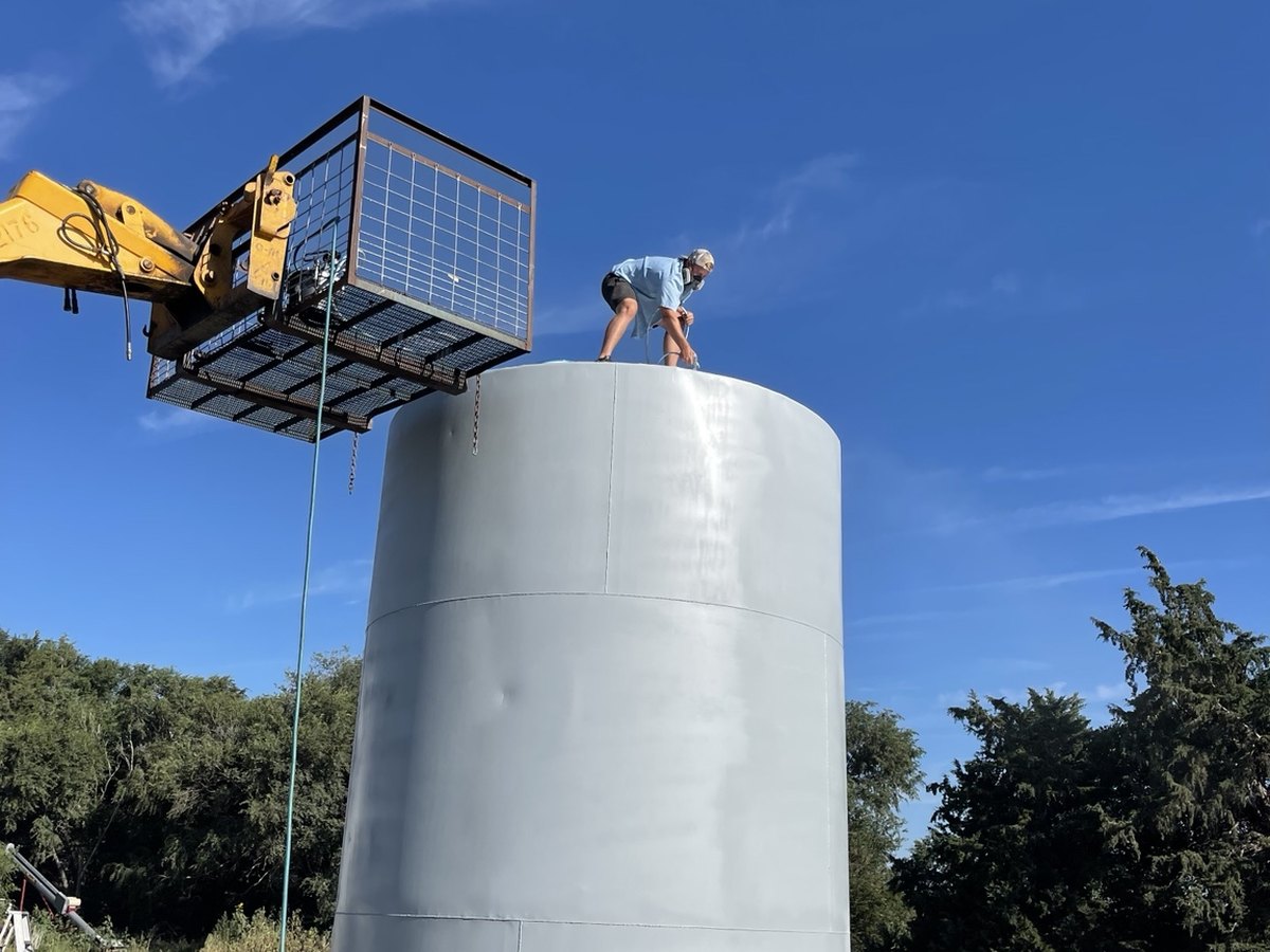 Large Tank — Coating